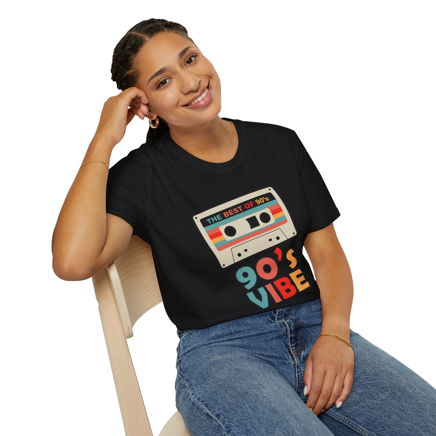 90’s Vibe T-Shirt – Cool Retro Cassette Design for 90s Fans