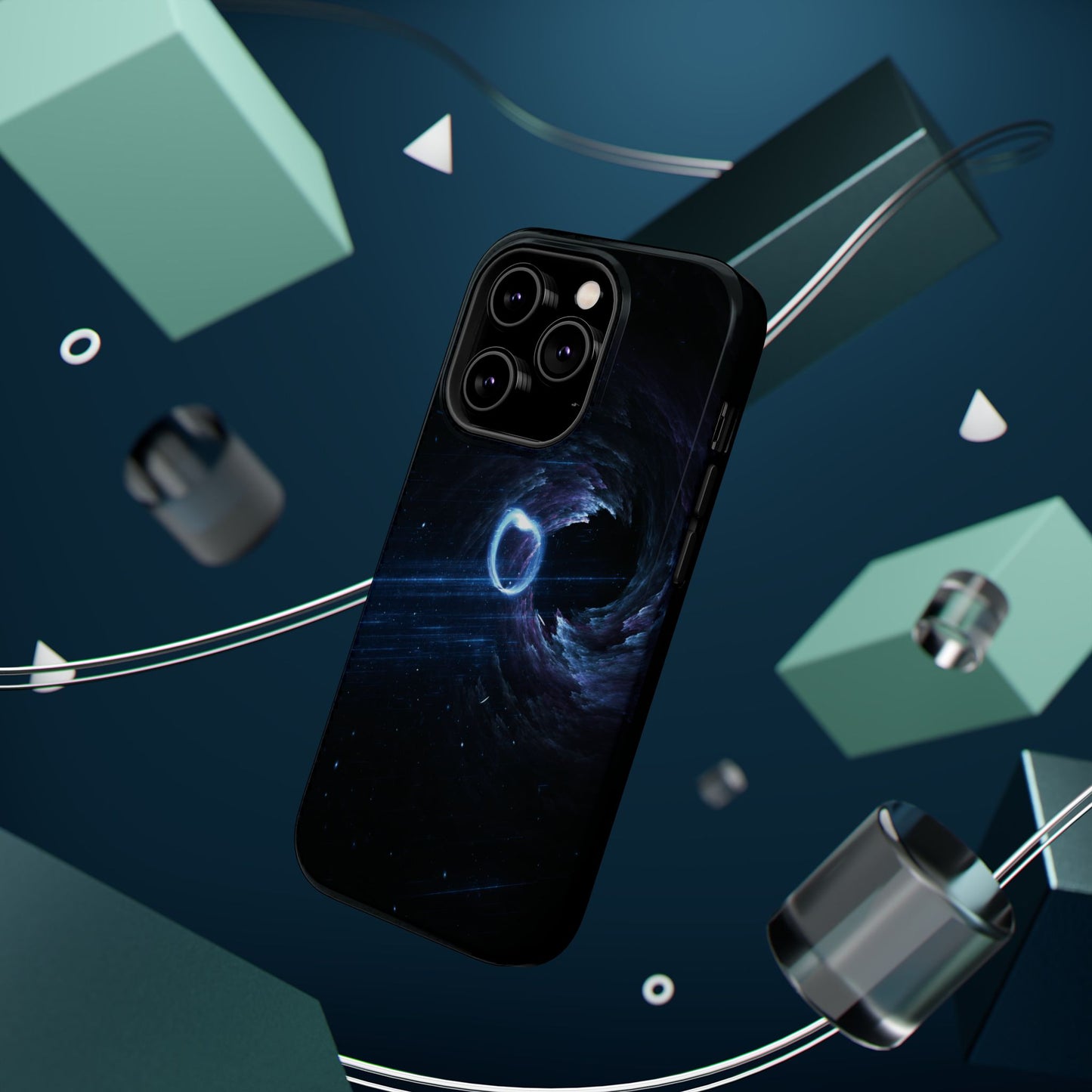 Black Hole Phone Case - Aesthetic iPhone Case | Space Art Design | Gifts for Him/Her | Astronomy Lover Gift