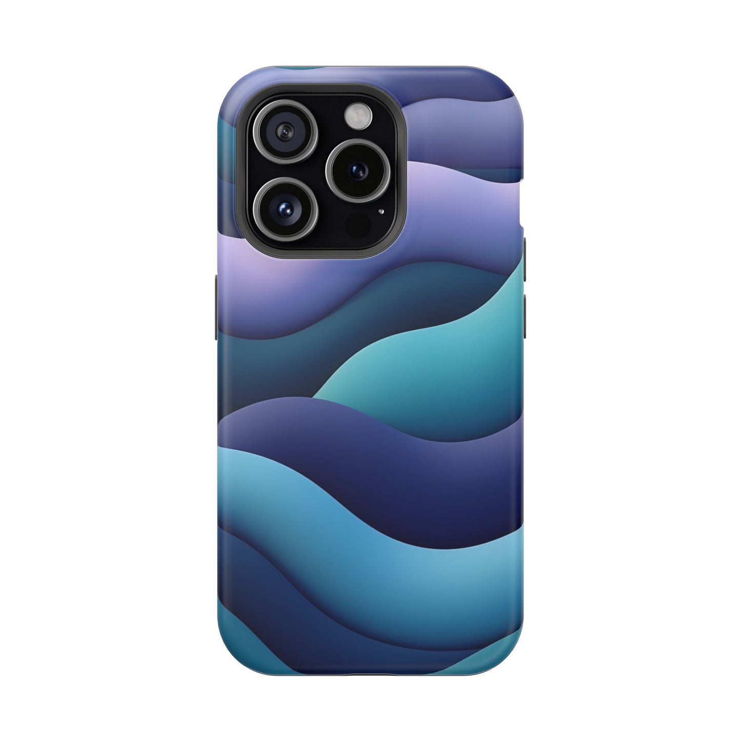 Blue Wave Phone Case - Aesthetic iPhone Case, Calming Gift Idea, Minimalist Summer Accessory