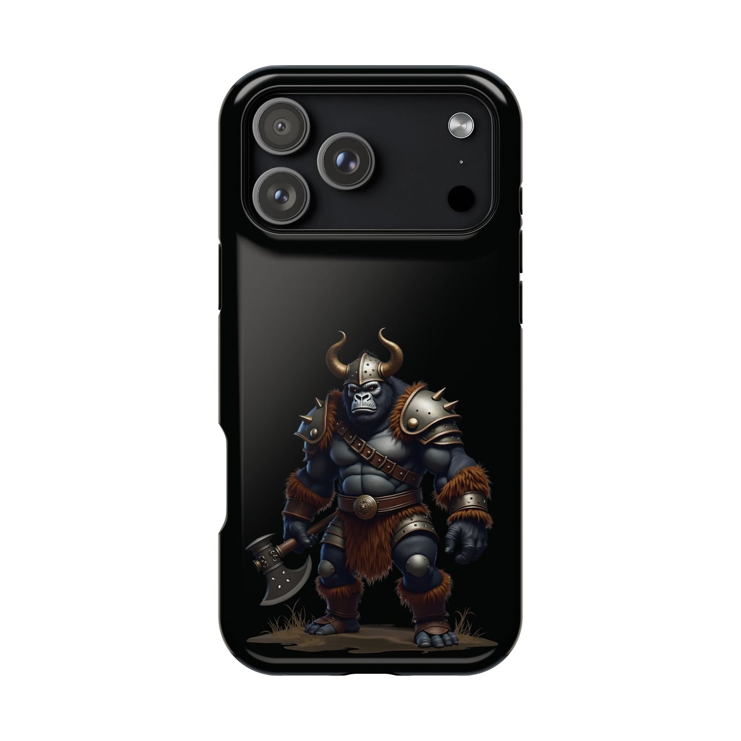 Gorilla Warlord Phone Case – Power, Armor & Primal Strength