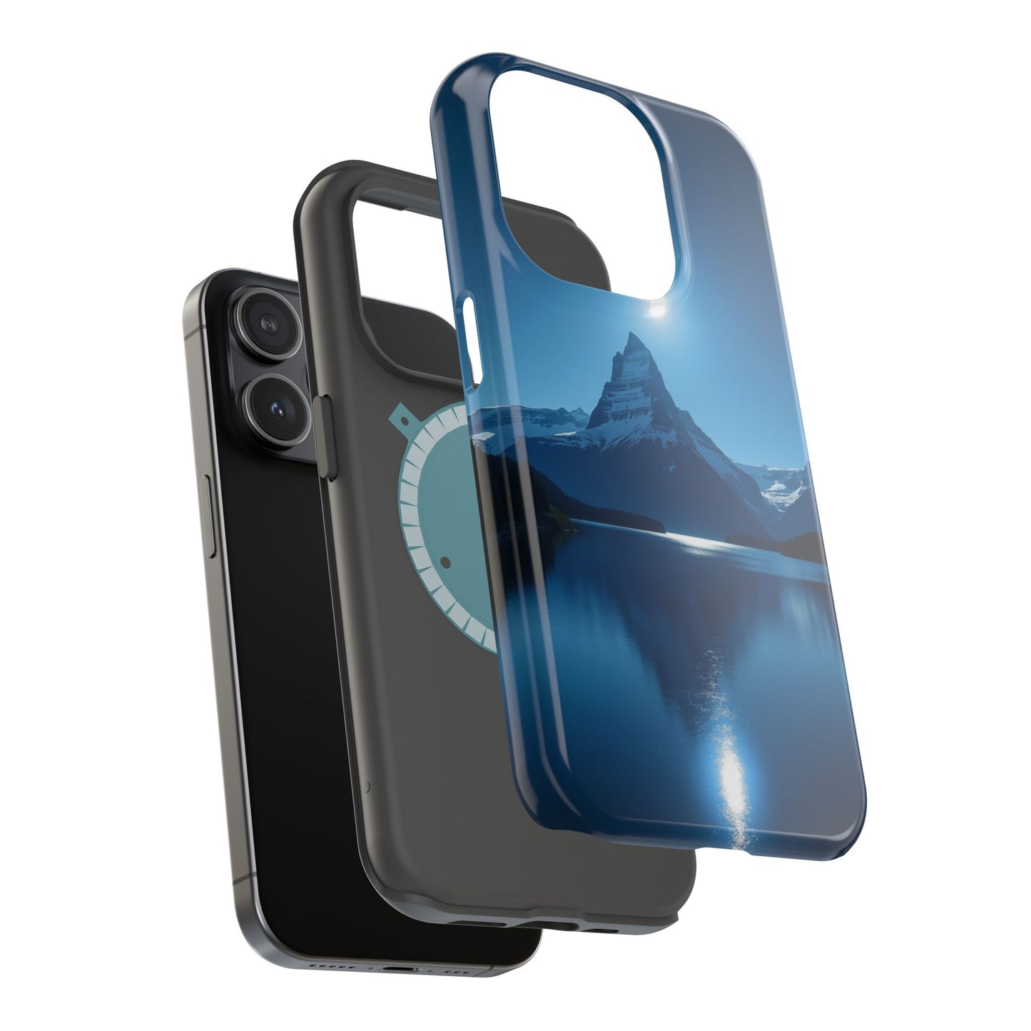 Mountain Lake Phone Case - Scenic Nature Design for iPhone 14-17 | Aesthetic Outdoor Gift