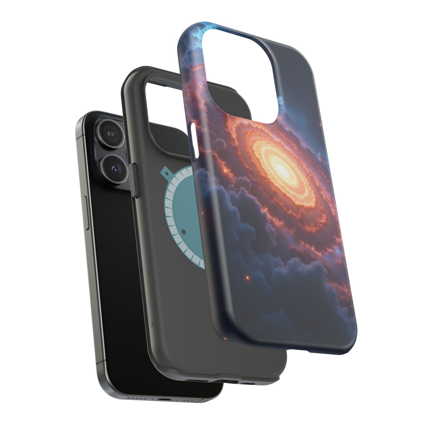 Inferno Spiral Phone Case for iPhone | Bold Aesthetic Slim Protective Cover