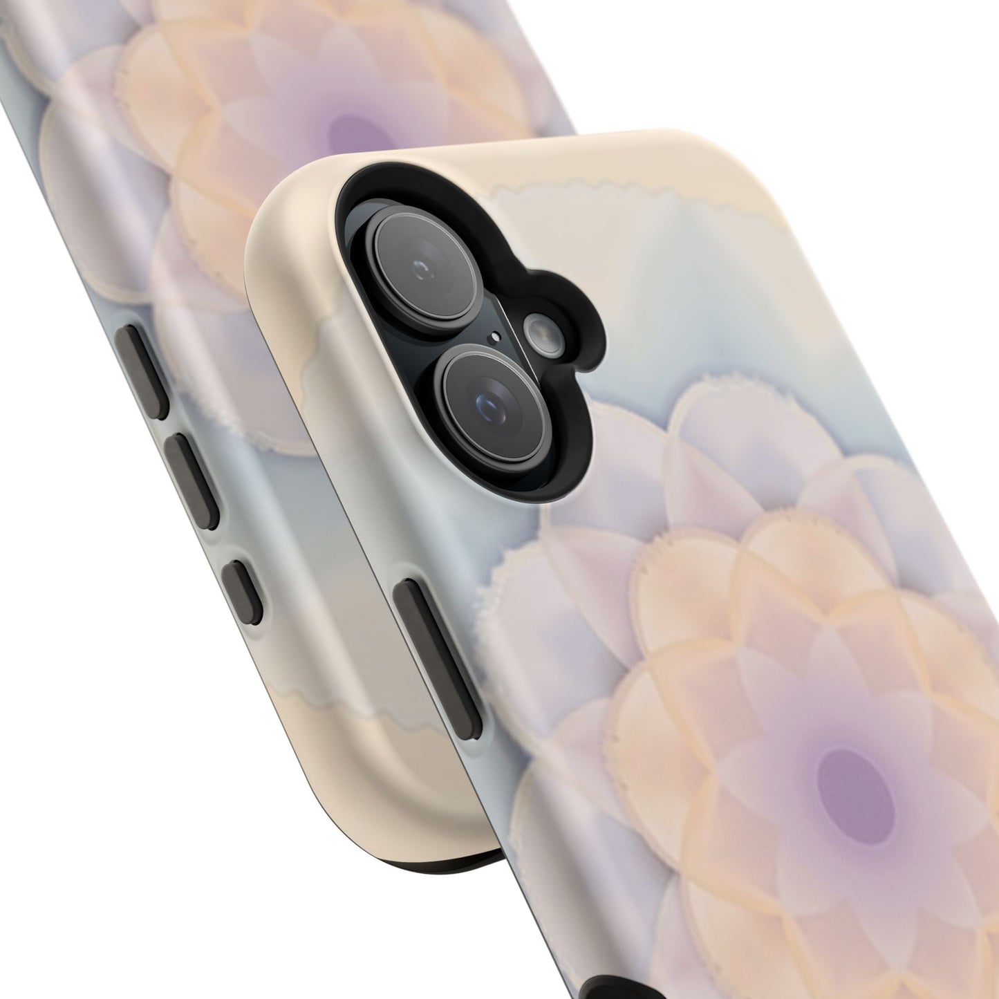 Pastel Mandala Phone Case - Aesthetic iPhone Case, Floral Gift Idea, Spiritual Zen Design