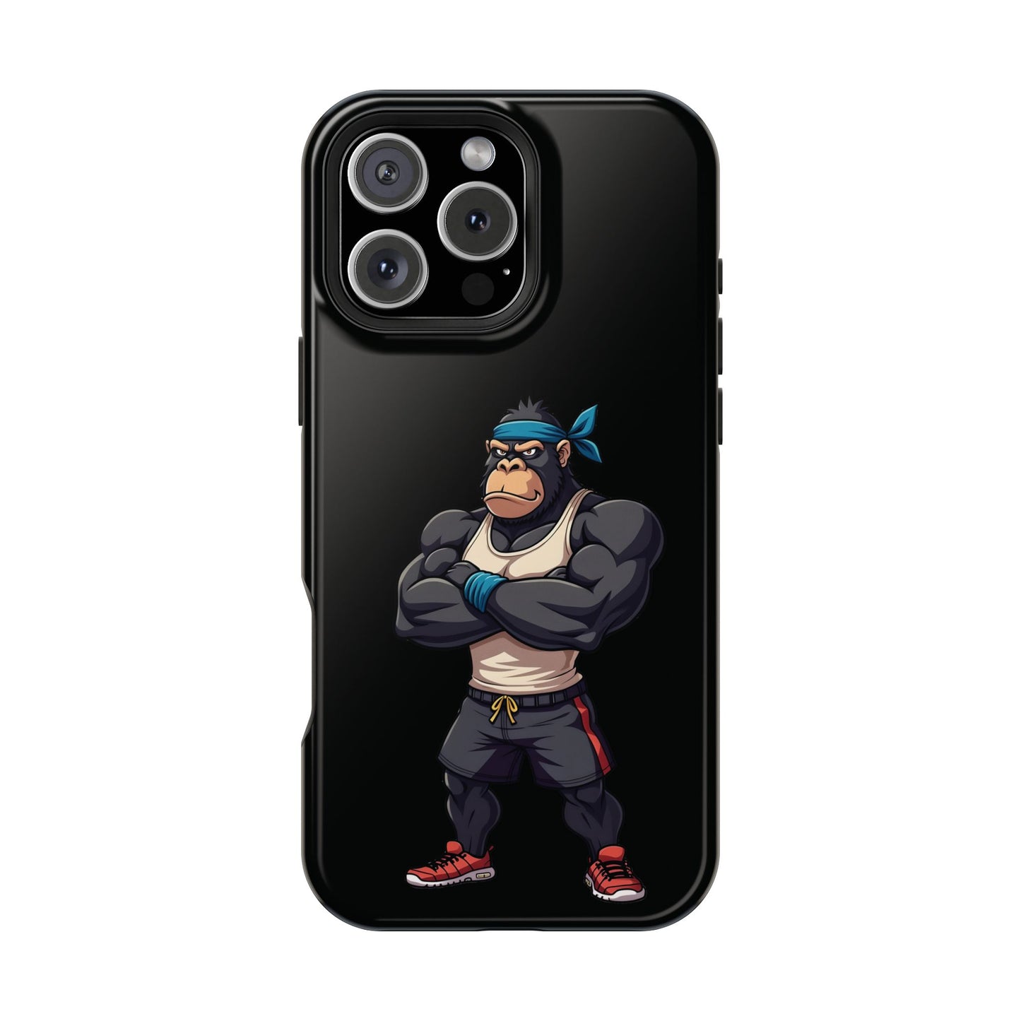 Gym Beast Gorilla Phone Case β Built to Flex, Designed to Protect