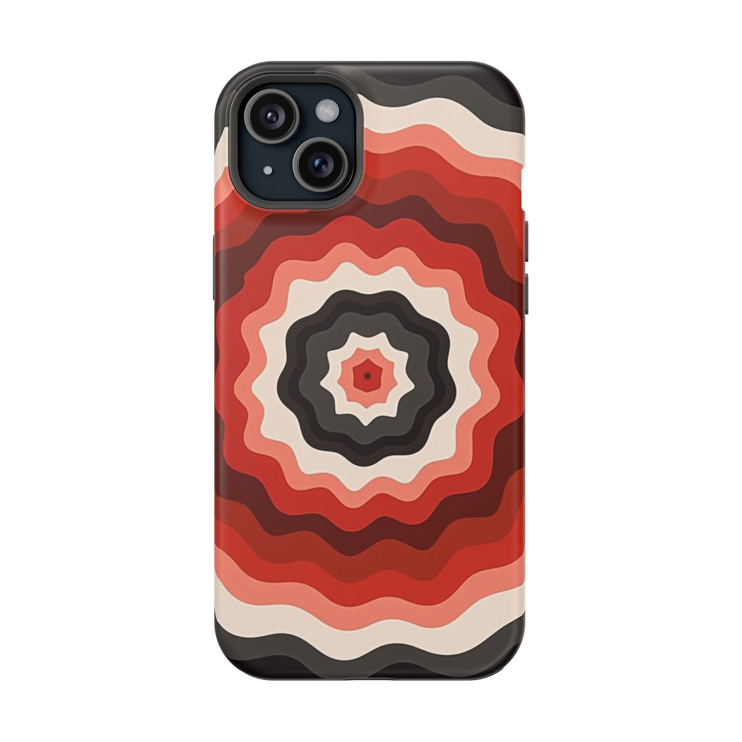 70s Wave Phone Case - Aesthetic iPhone Case, Vintage Gift Idea, Trendy Summer Accessory