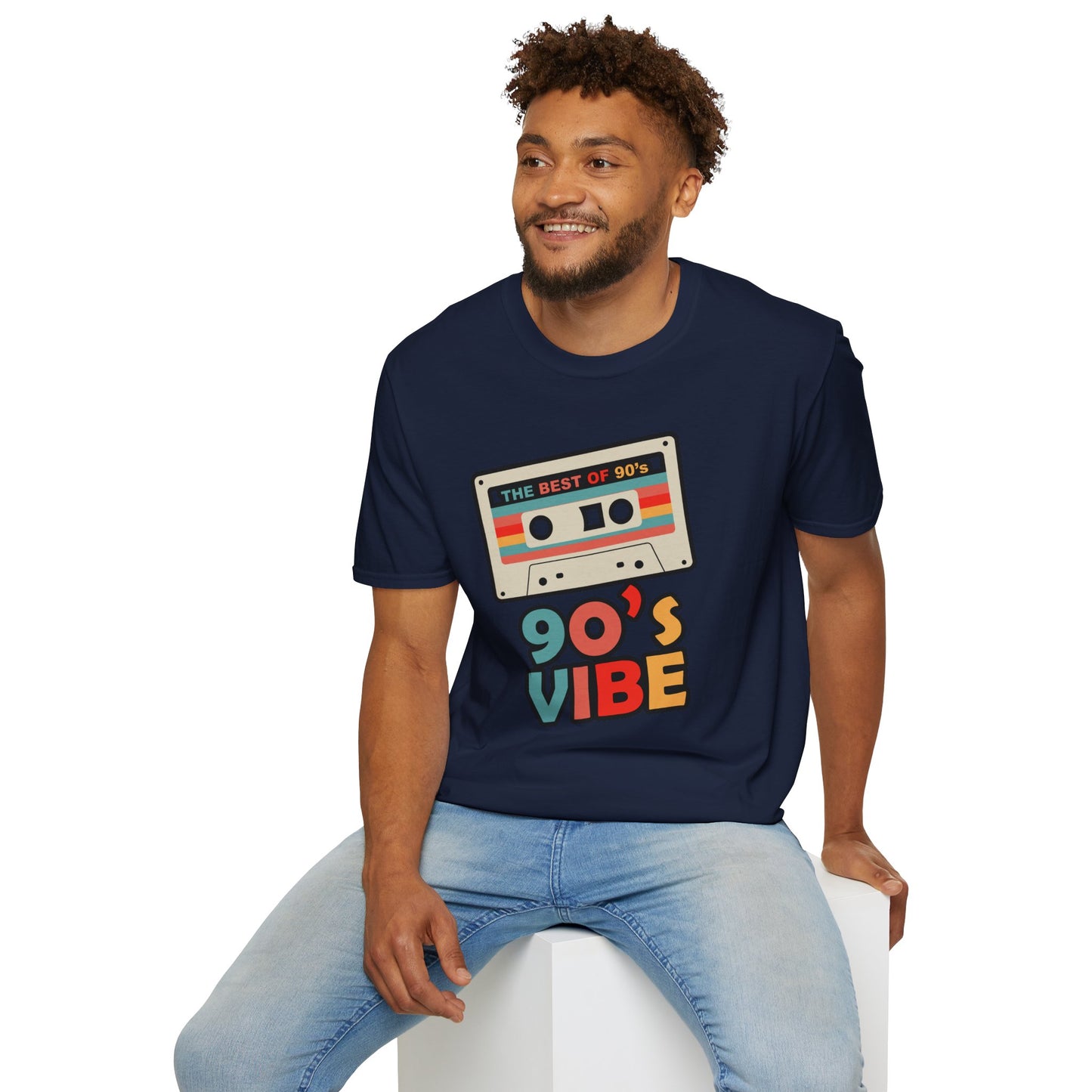90’s Vibe T-Shirt – Cool Retro Cassette Design for 90s Fans