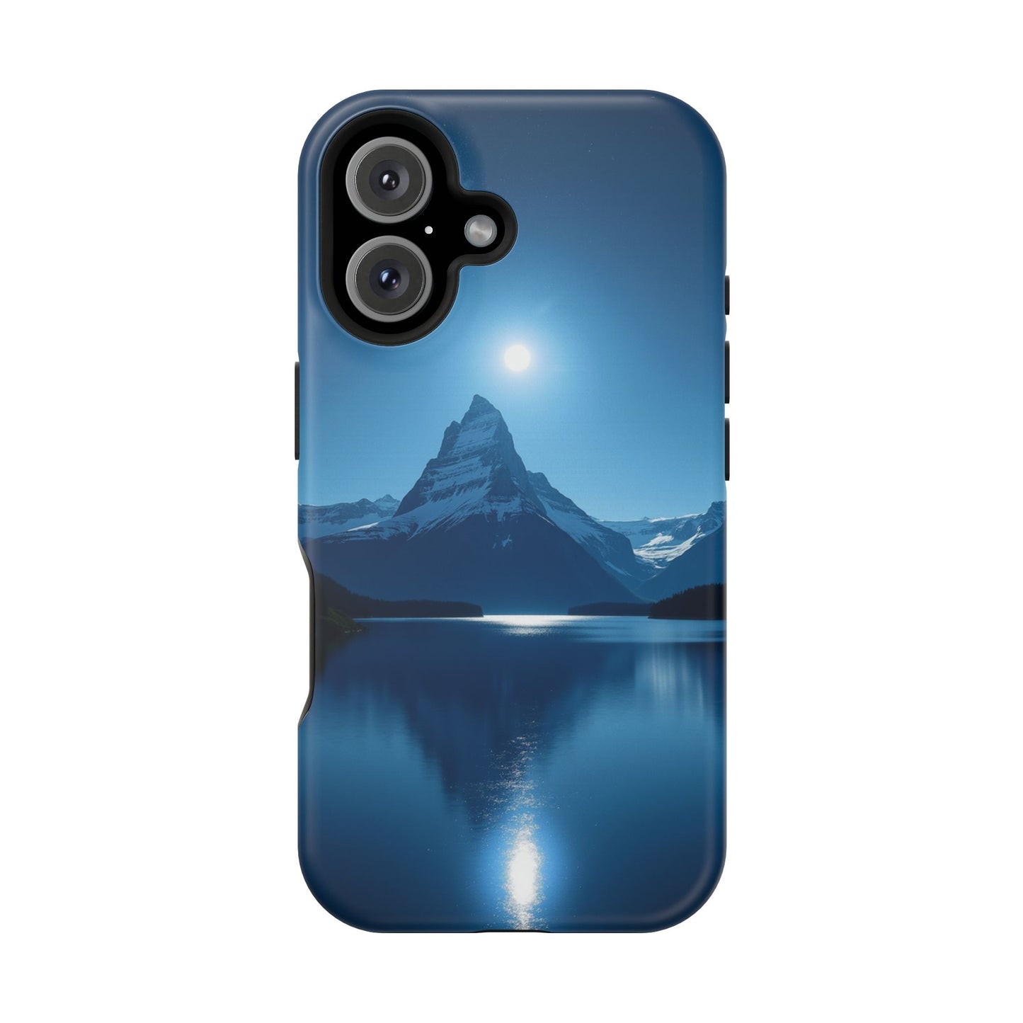 Mountain Lake Phone Case - Scenic Nature Design for iPhone 14-17 | Aesthetic Outdoor Gift
