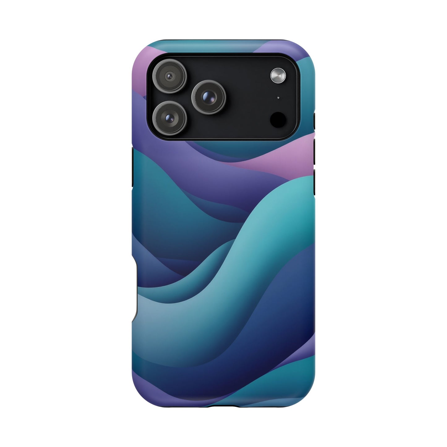 Oceanic Serenity Phone Case - Calming Blue Wave Aesthetic | Nature Inspired Gift Idea