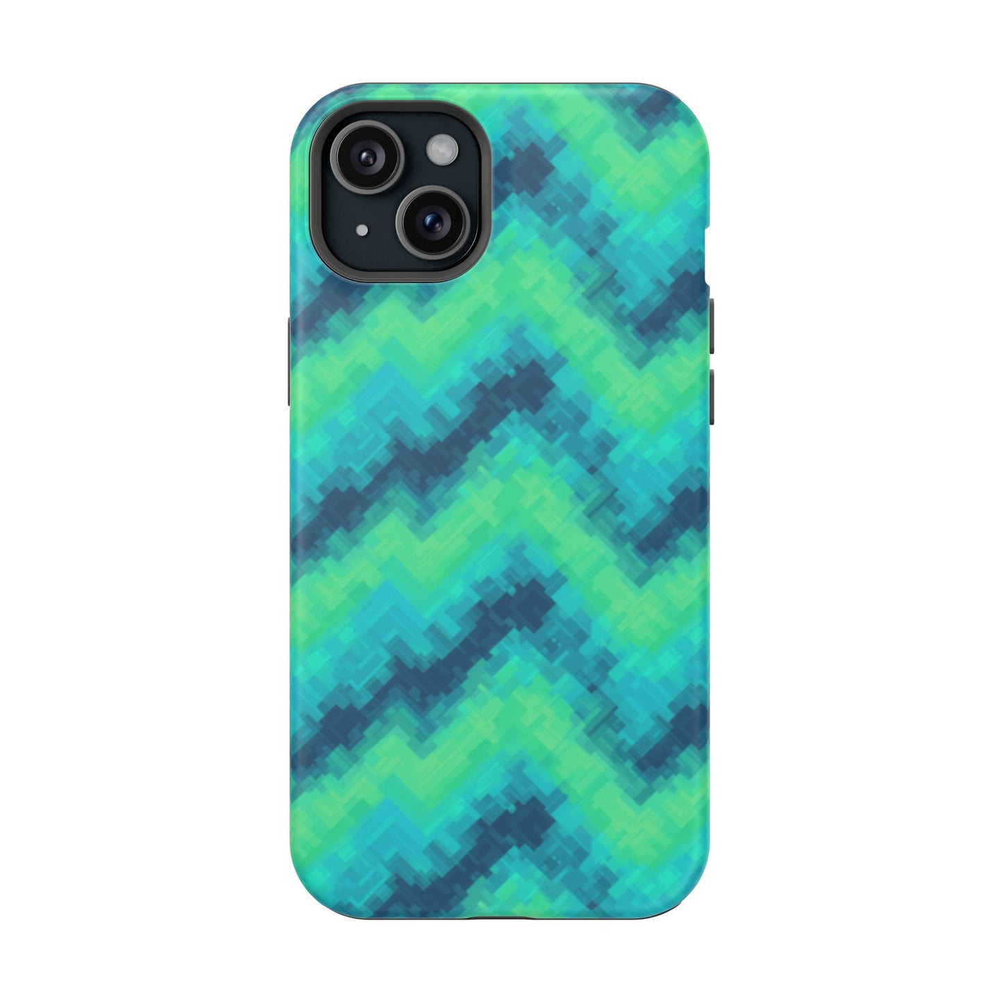 8-Bit Wave Phone Case for iPhone | Retro Pixel Art Slim Protective Cover