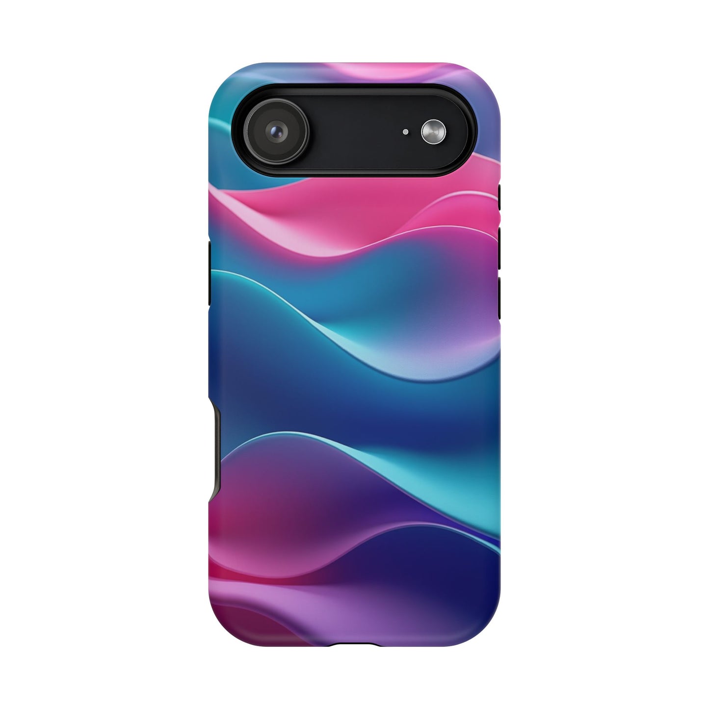 Aesthetic Wave Phone Case - Pastel iPhone Case, Cute Tumbler Gift Idea, Soft Girl Design
