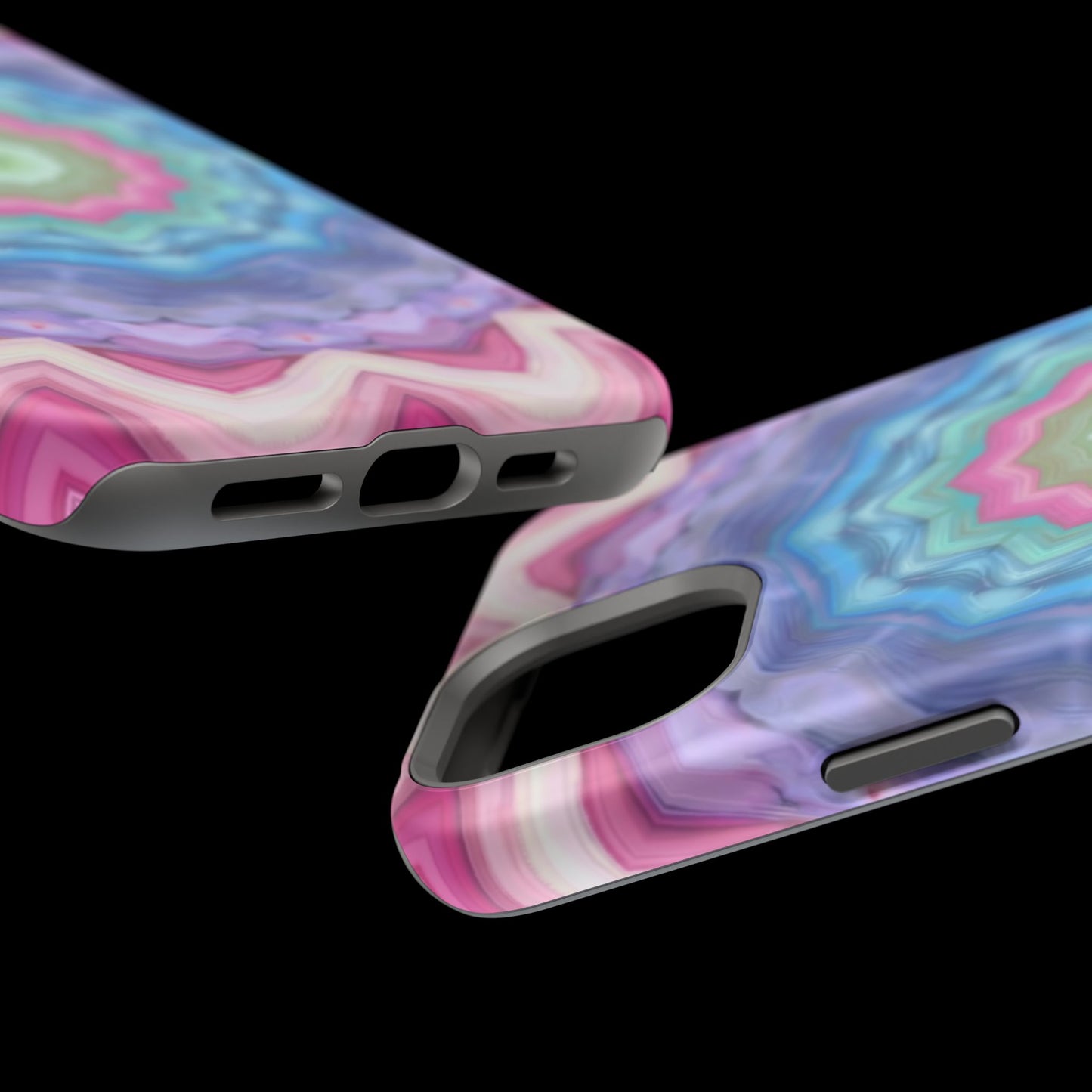 Abstract Phone Case - Psychedelic iPhone Case, Colorful Gift Idea, Unique Pattern Design