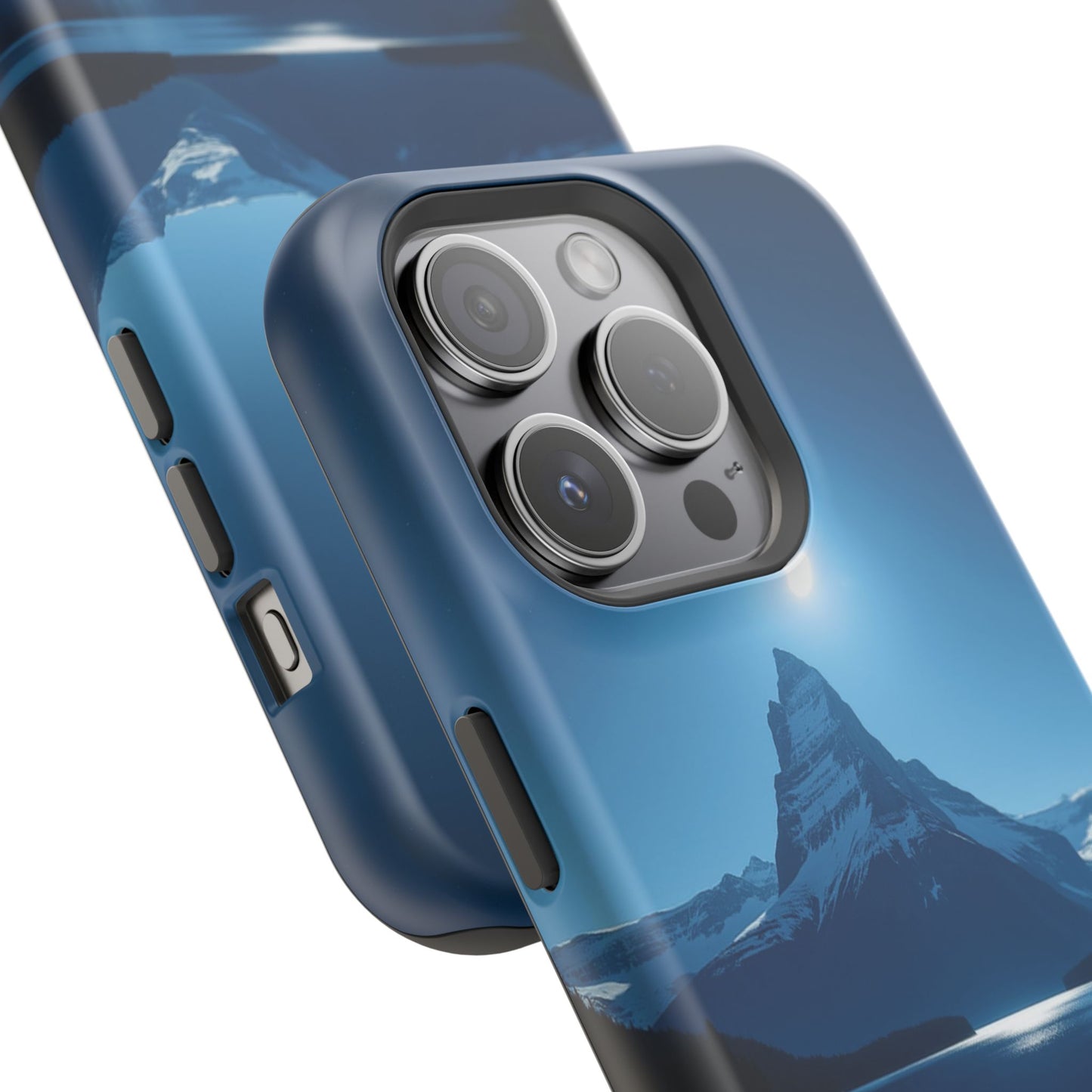 Mountain Lake Phone Case - Scenic Nature Design for iPhone 14-17 | Aesthetic Outdoor Gift