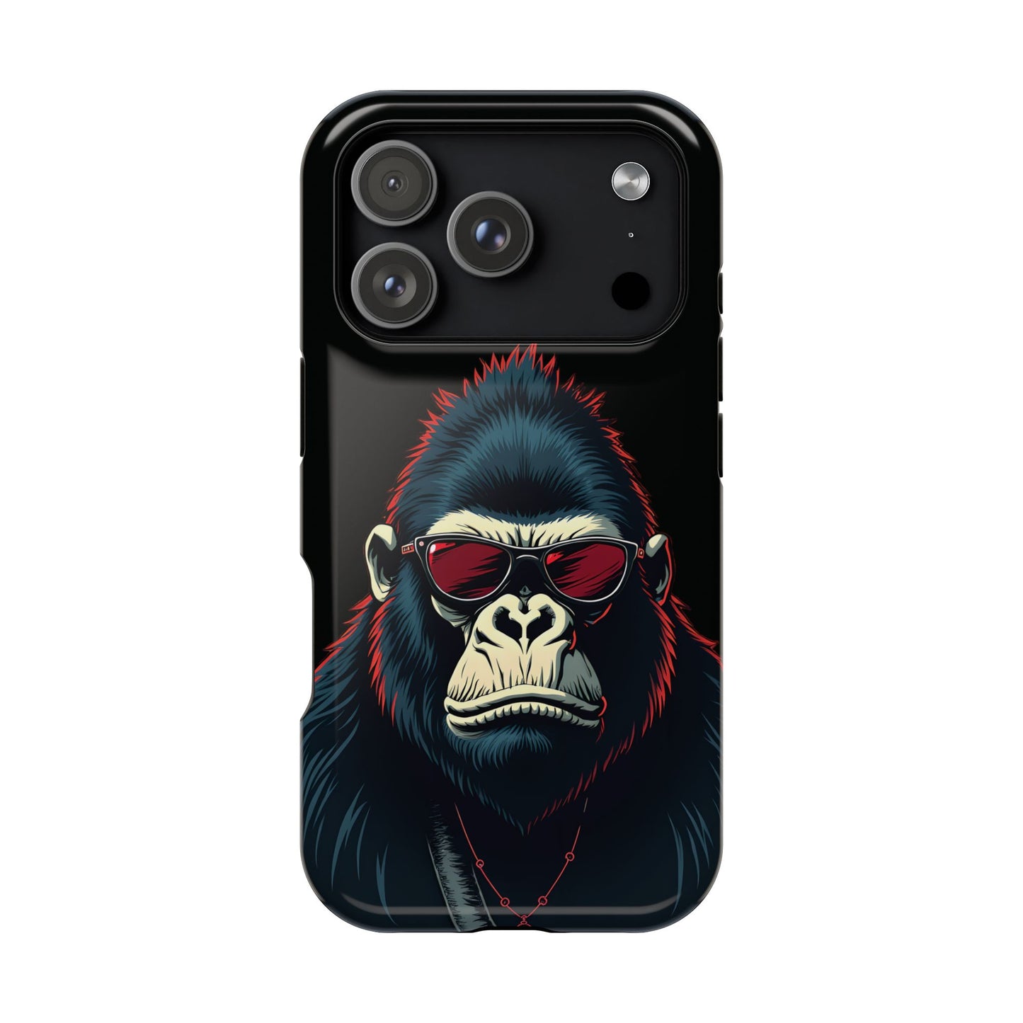 Gorilla Phone Case - Funny Animal iPhone Case, Gift for Him, Trendy Aesthetic