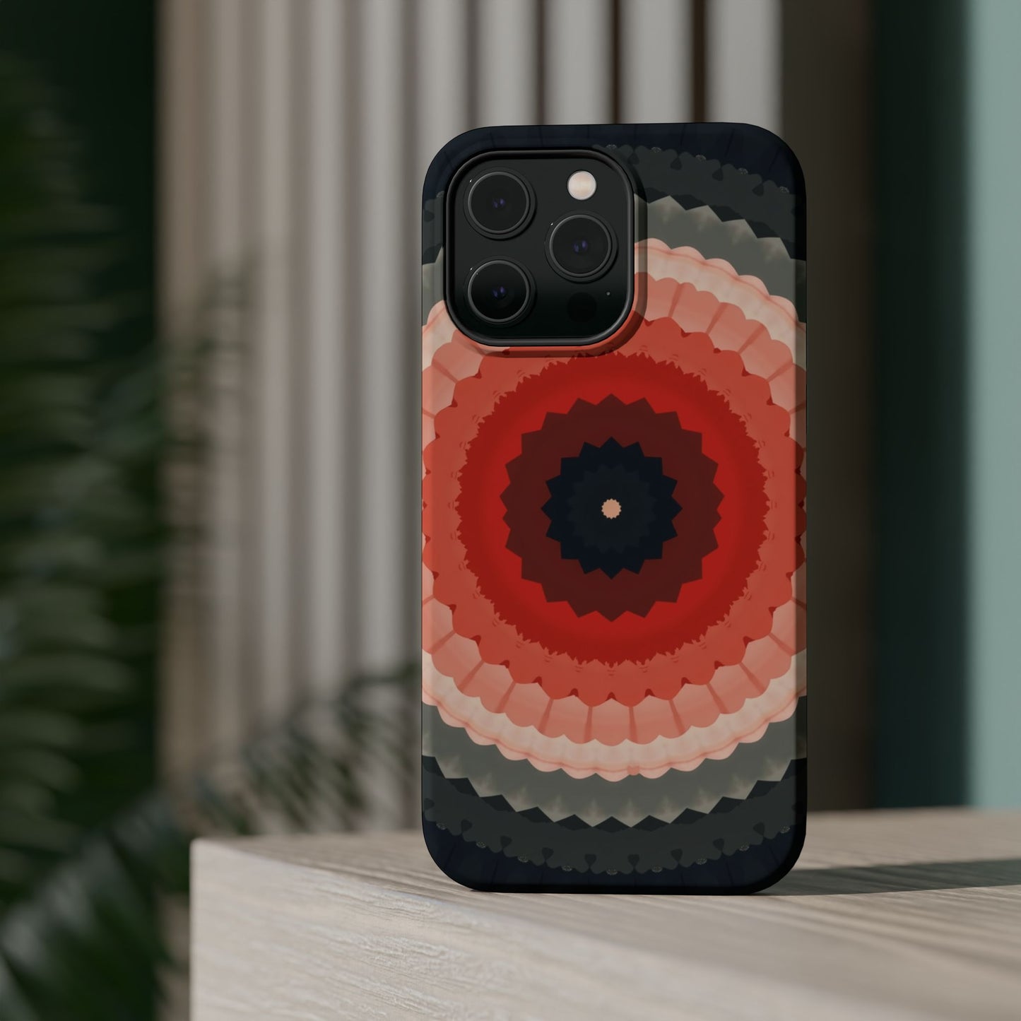 Abstract Phone Case - Geometric iPhone Case, Modern Art Gift Idea, Unique Pattern Design