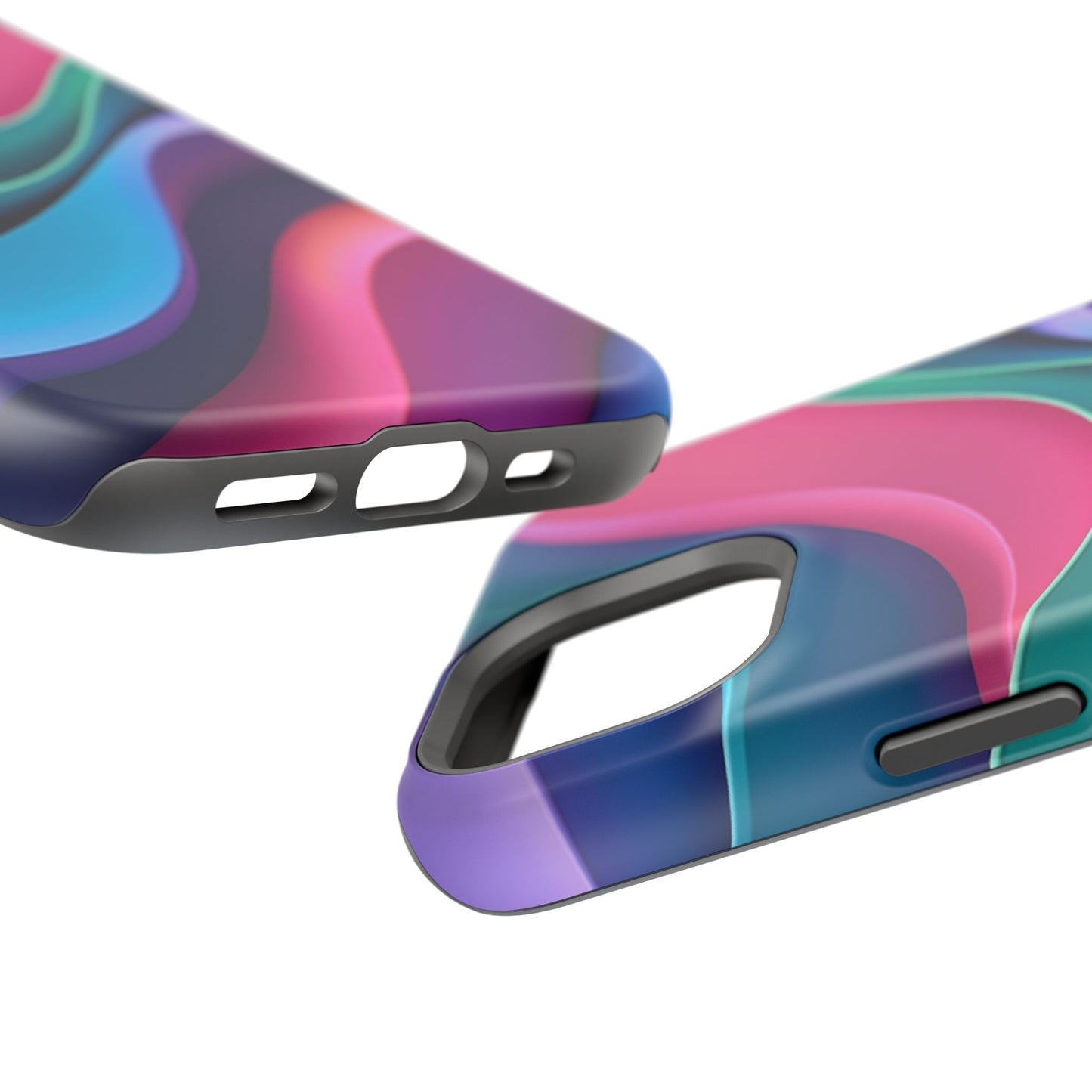 Aesthetic Wave Phone Case - Colorful iPhone Case, Ocean Gift Idea, Trendy Summer Accessory