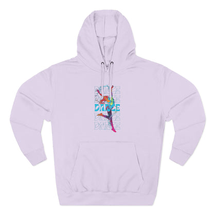“Dance Dance Dance” Graphic Pullover, Motivational Dancer Gift, Dance Moms Inspired Apparel, Cozy Unisex Hoodie