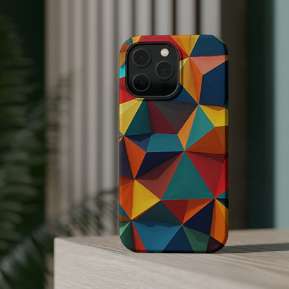 Prism Burst Phone Case for iPhone | Abstract Geometric Slim Protective Cover