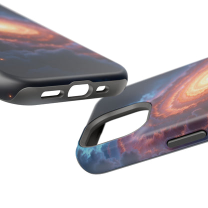 Inferno Spiral Phone Case for iPhone | Bold Aesthetic Slim Protective Cover