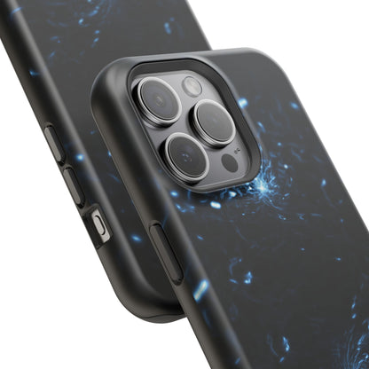 Galaxy Phone Case - Aesthetic iPhone Case | Blue Abstract Energy Design | Gifts for Him/Her | Sci-Fi Tech Vibes