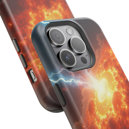 Supernova Phone Case - Fiery Galaxy iPhone Cover - Astronomy Gift for Him/Her