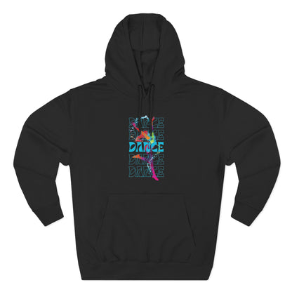 “Dance Dance Dance” Graphic Pullover, Motivational Dancer Gift, Dance Moms Inspired Apparel, Cozy Unisex Hoodie