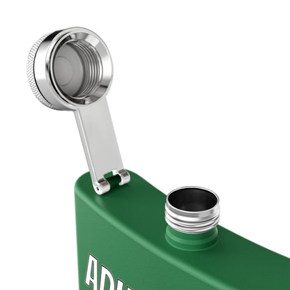 "Adulting Is Hard – This Helps" Flask – Funny Stainless Steel Hip Flask