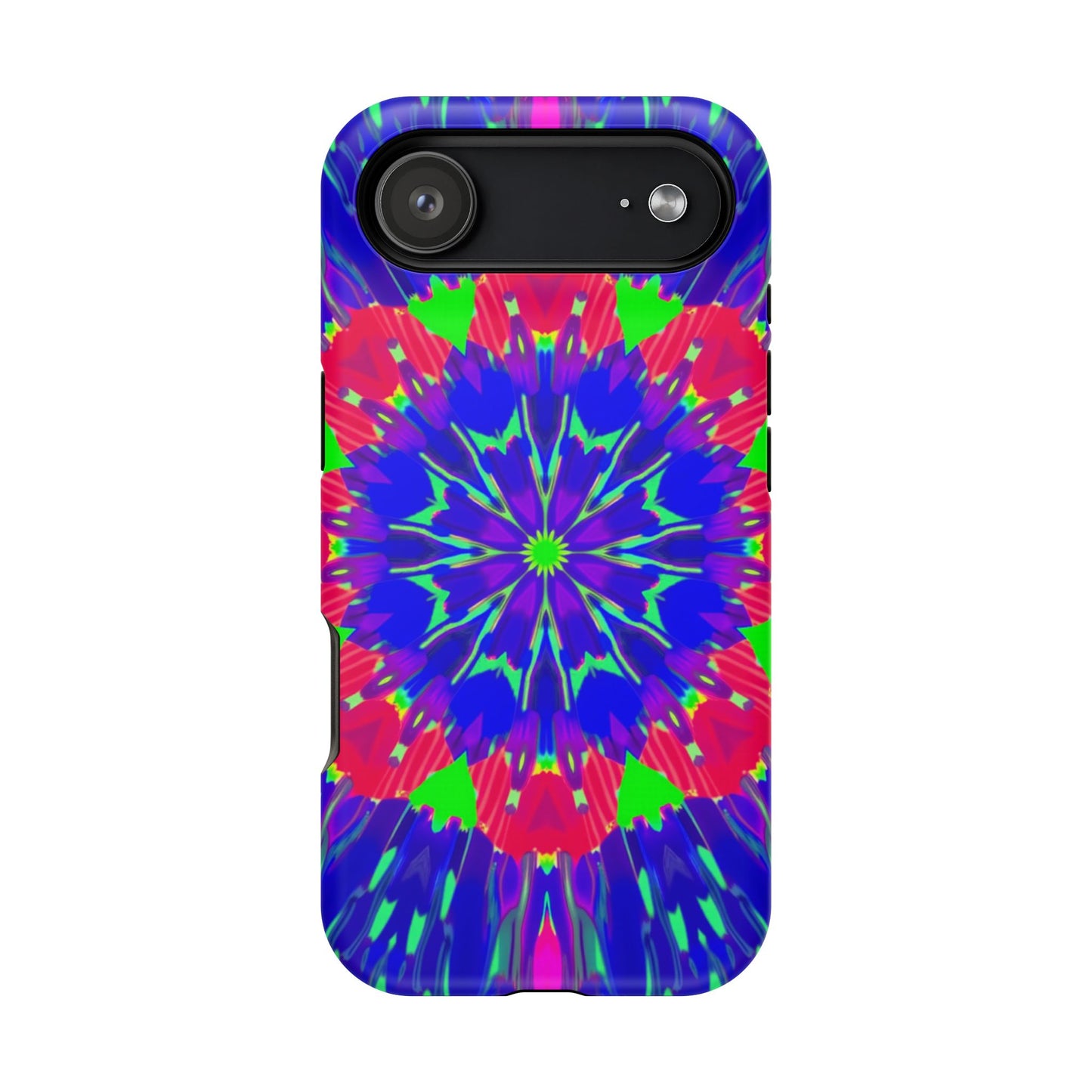 Neon Phone Case - Trippy iPhone Case, Rave Gift Idea, Aesthetic Y2K Accessory