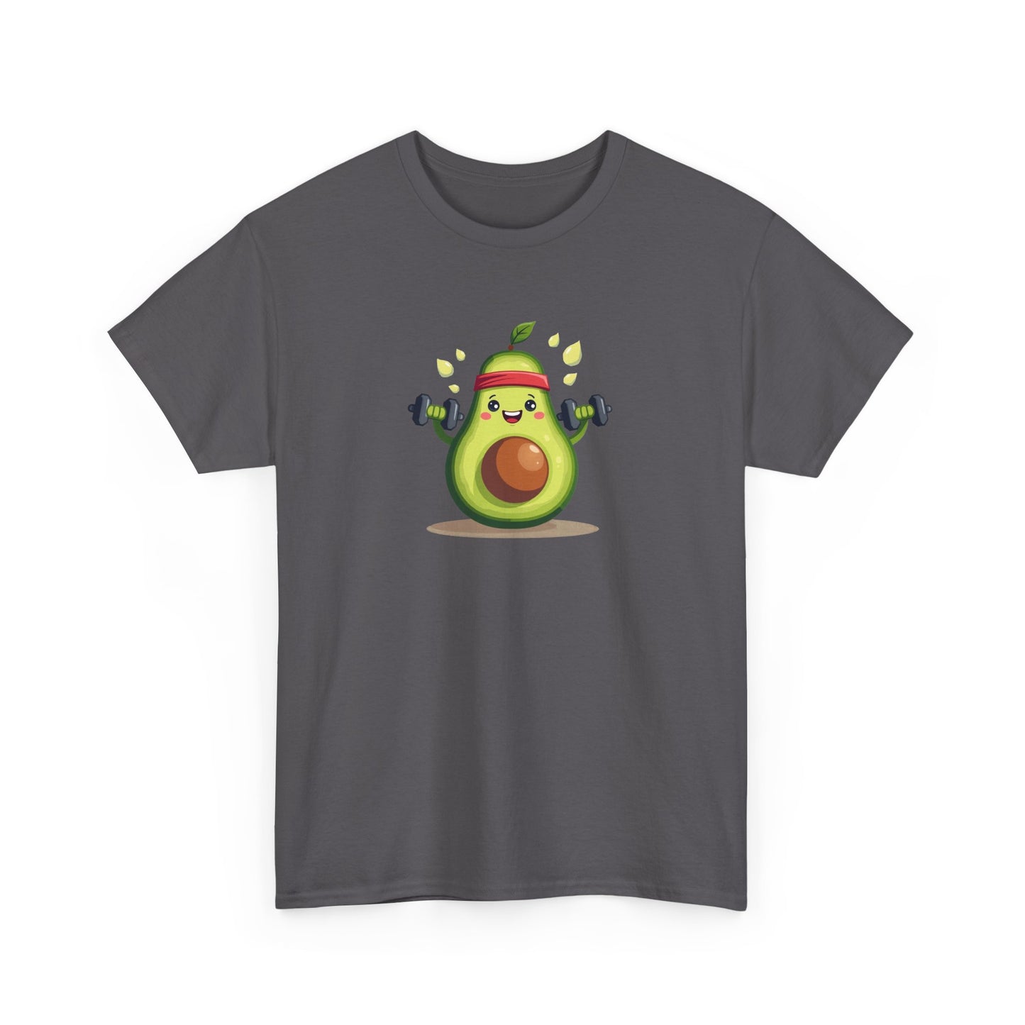Funny Avocado Workout T-Shirt – “Swolecado” Gym Tee for Fitness Fans & Health Nuts