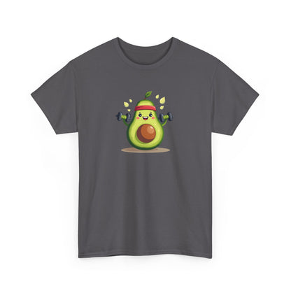 Funny Avocado Workout T-Shirt – “Swolecado” Gym Tee for Fitness Fans & Health Nuts