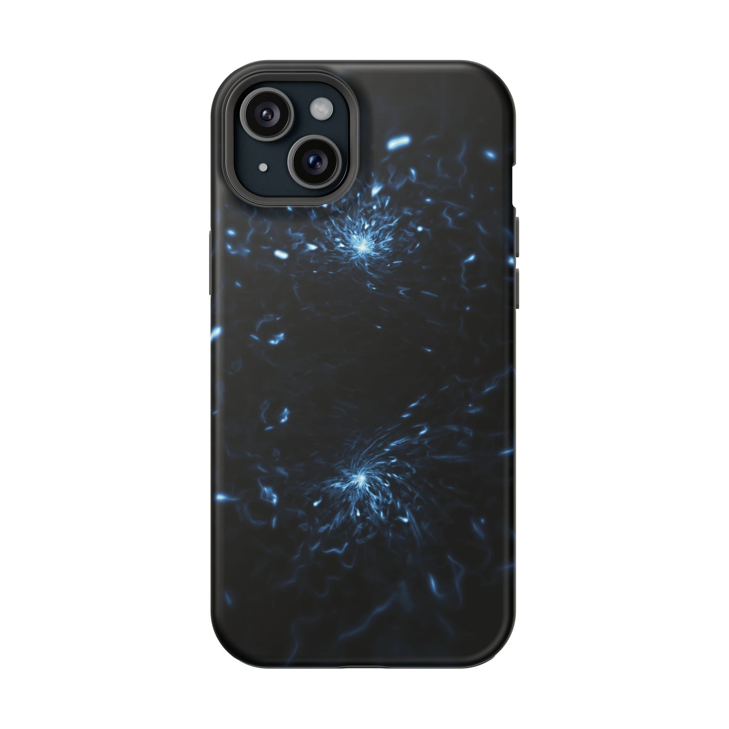 Galaxy Phone Case - Aesthetic iPhone Case | Blue Abstract Energy Design | Gifts for Him/Her | Sci-Fi Tech Vibes