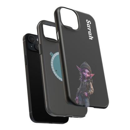 Personalized Elf Phone Case - Custom Name Aesthetic Y2K Gift | Cool Character Cases for Teens & Girls