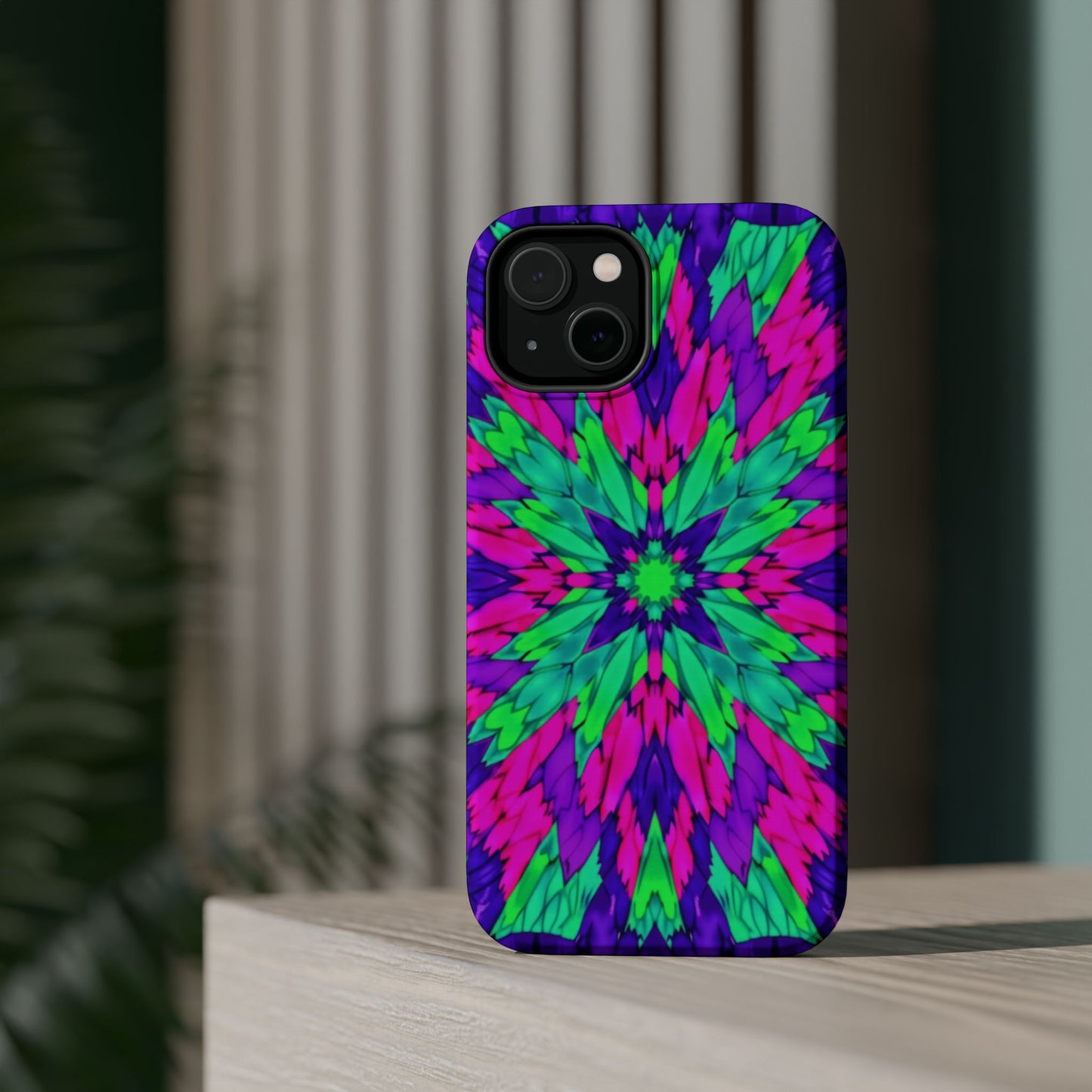 Psychedelic Mandala Phone Case - Trippy Art Gift | Colorful Flower Cases for iPhone Lovers