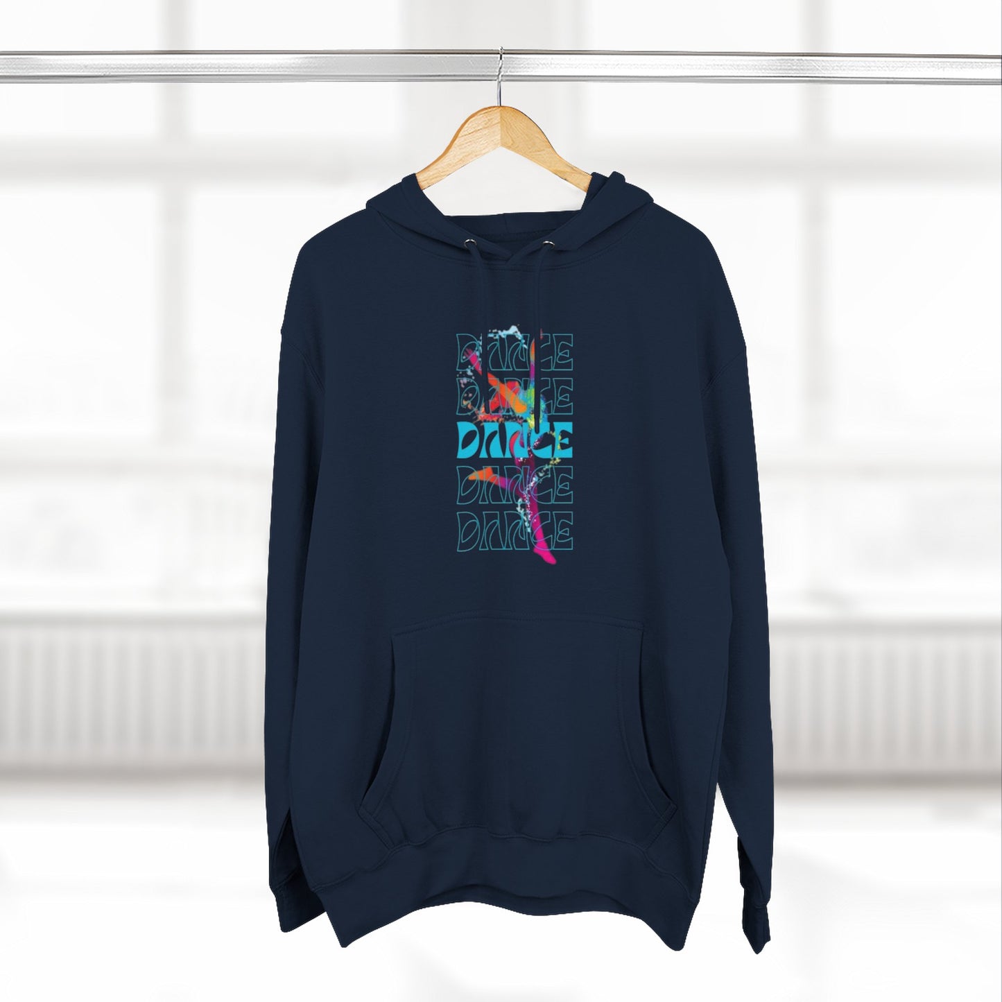 “Dance Dance Dance” Graphic Pullover, Motivational Dancer Gift, Dance Moms Inspired Apparel, Cozy Unisex Hoodie
