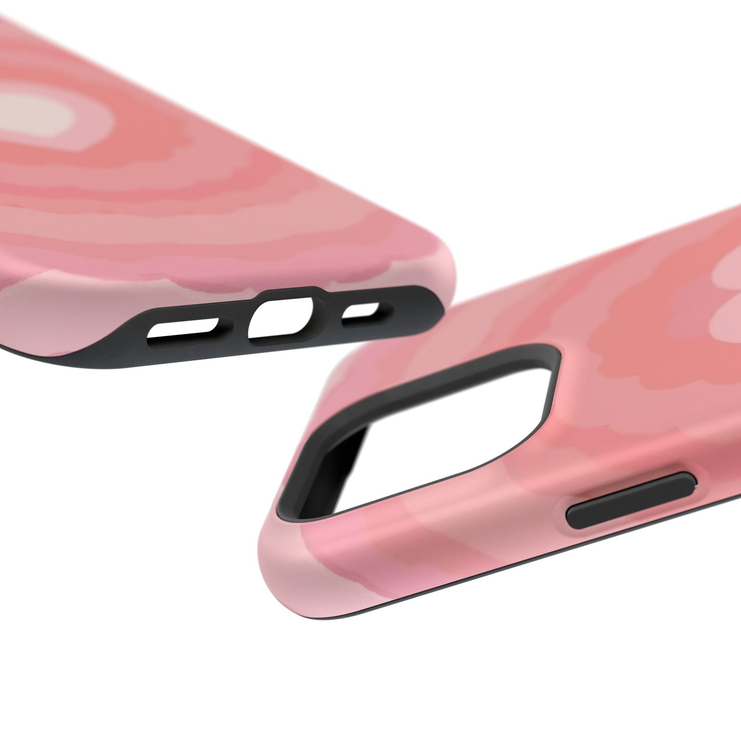Heart Ripple iPhone Case - Cute Pink Aesthetic - Kawaii Gift for Her