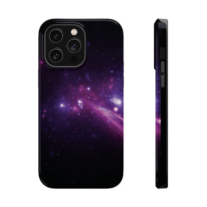 Purple Galaxy Phone Case - Aesthetic iPhone Case | Space Art Design | Gifts for Her | Unique Phone Accessories