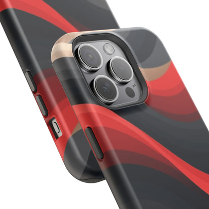 Dynamic Elegance Phone Case - Bold Wave Design | Trendy Aesthetic Gift Idea