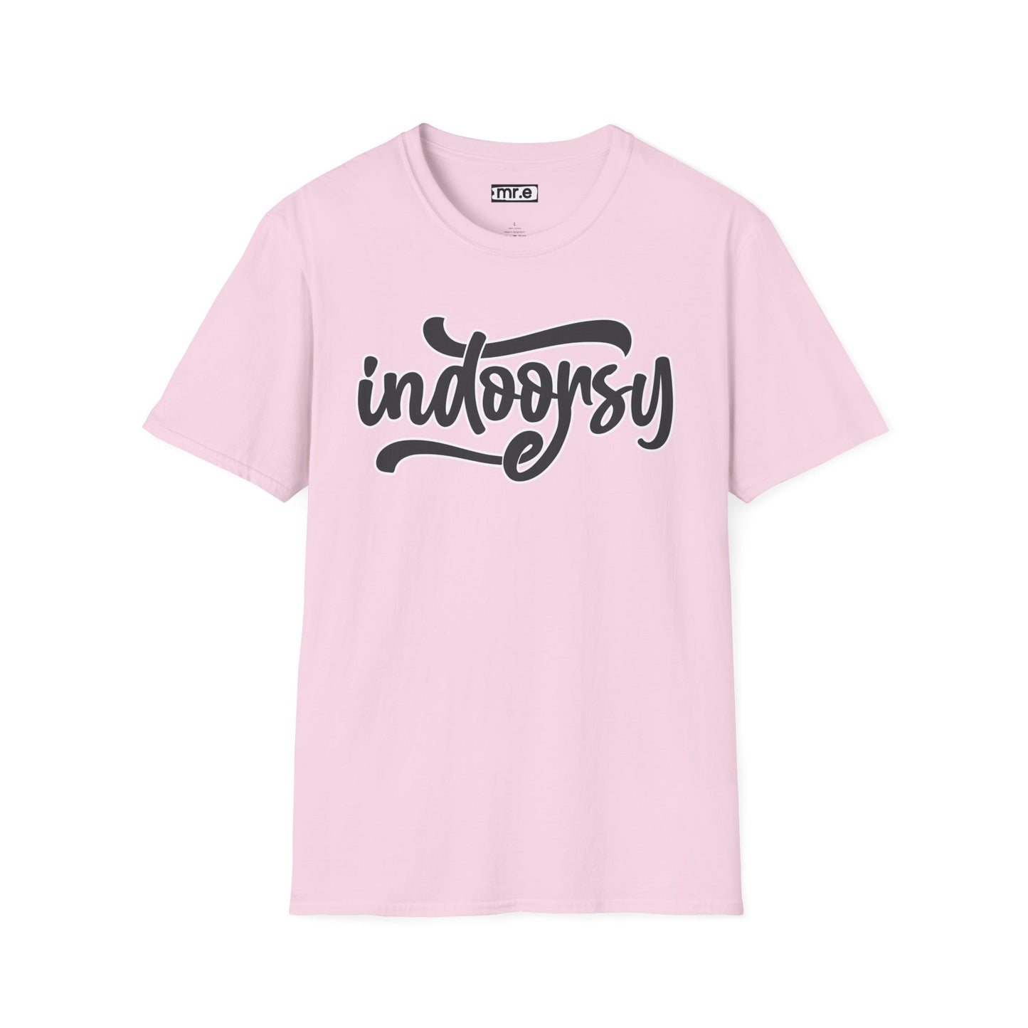 "Indoorsy" Funny Indoor Lifestyle T-Shirt – Quirky & Cozy Graphic Tee for Homebodies, Introverts & Lazy Legends