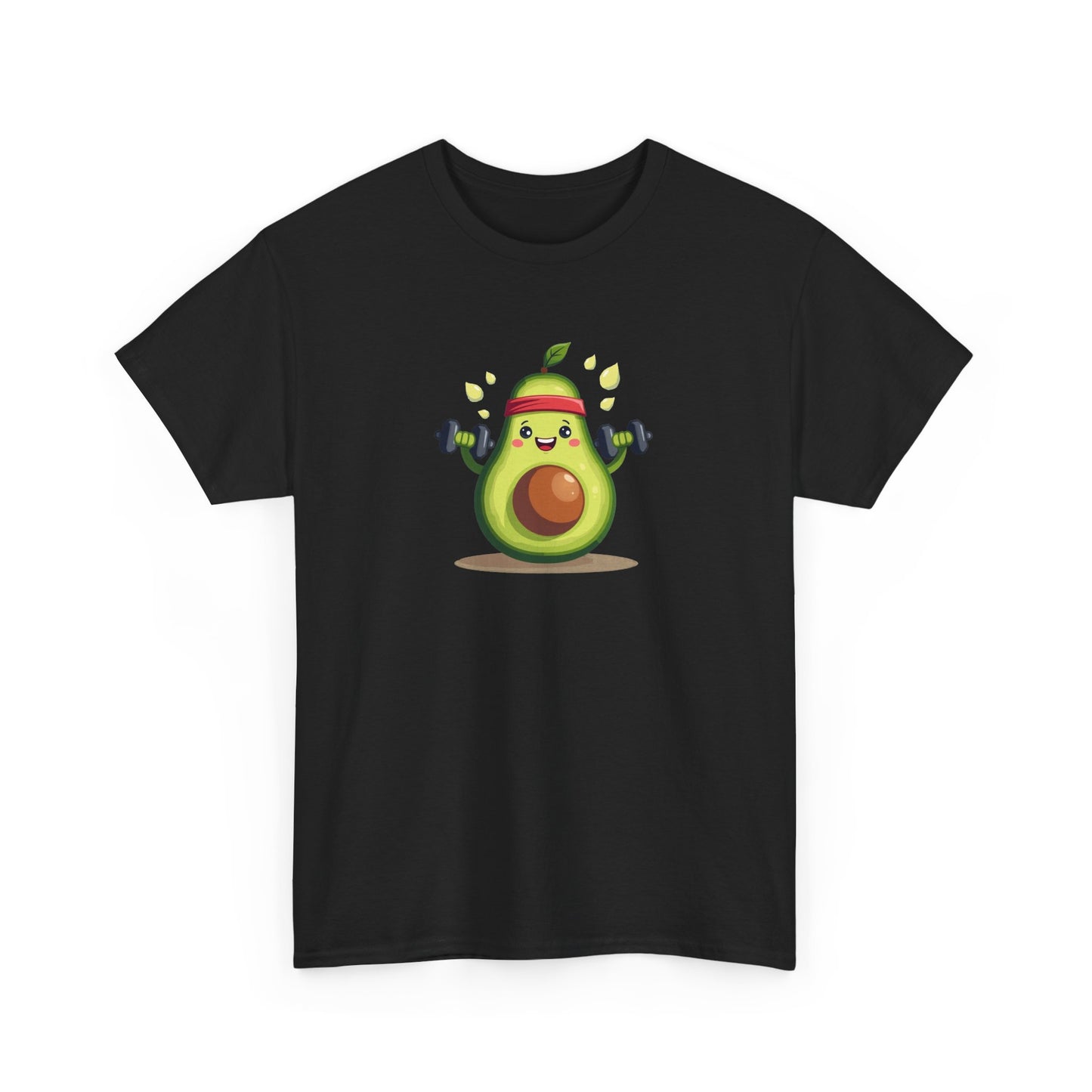 Funny Avocado Workout T-Shirt – “Swolecado” Gym Tee for Fitness Fans & Health Nuts