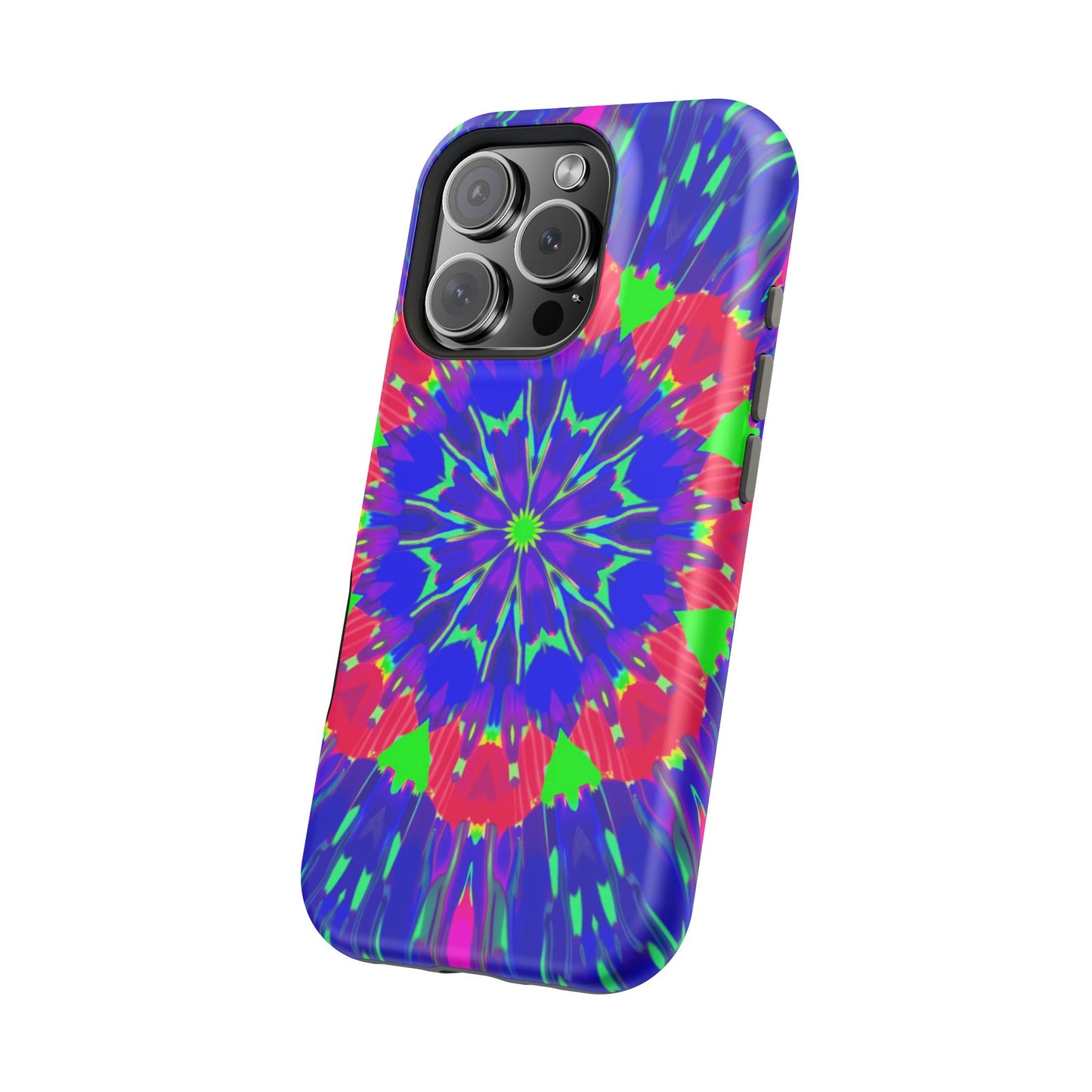 Neon Phone Case - Trippy iPhone Case, Rave Gift Idea, Aesthetic Y2K Accessory