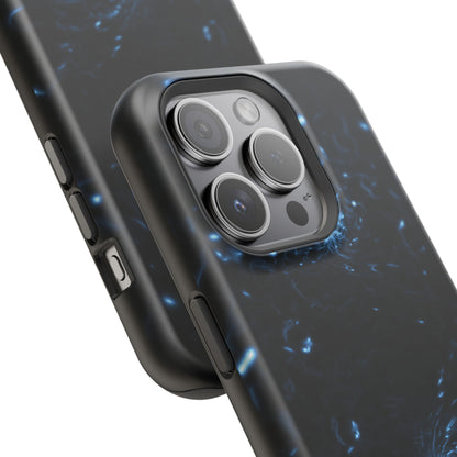 Galaxy Phone Case - Aesthetic iPhone Case | Blue Abstract Energy Design | Gifts for Him/Her | Sci-Fi Tech Vibes