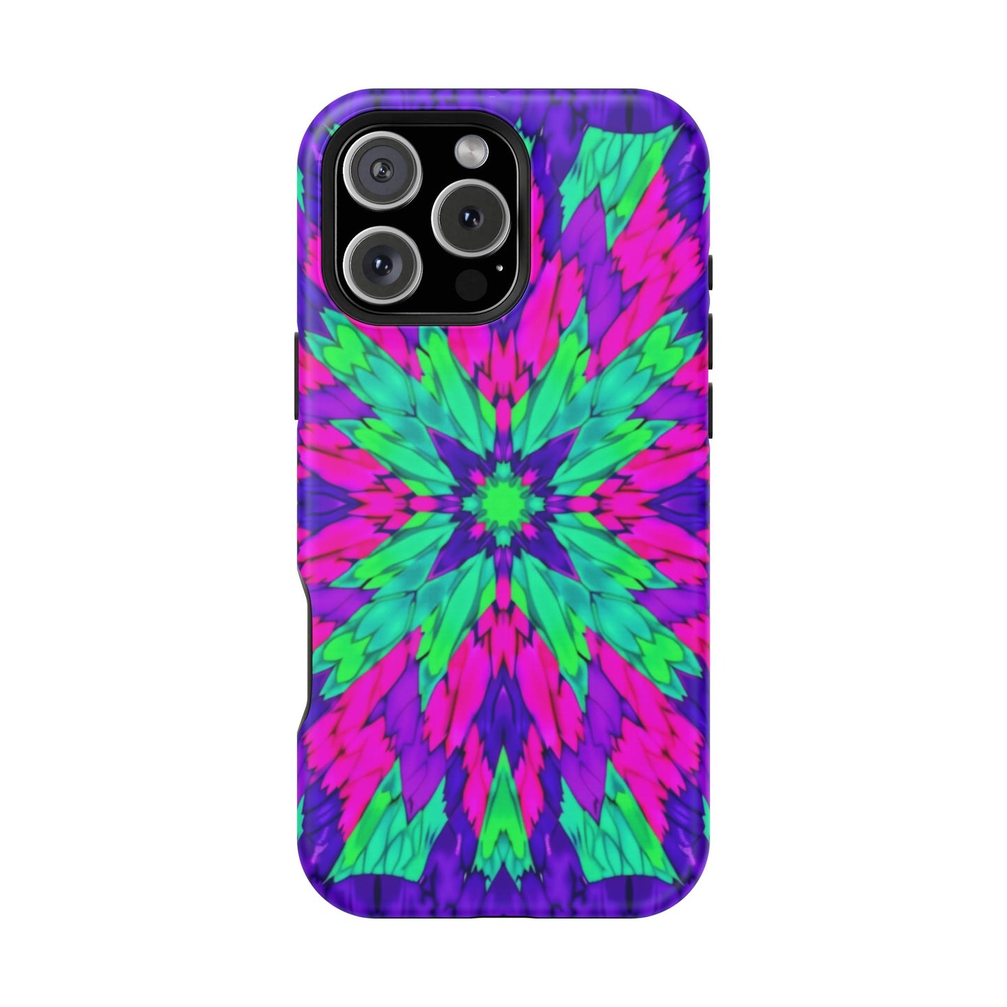 Psychedelic Mandala Phone Case - Trippy Art Gift | Colorful Flower Cases for iPhone Lovers