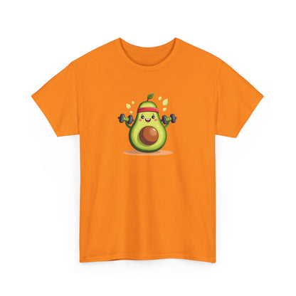 Funny Avocado Workout T-Shirt – “Swolecado” Gym Tee for Fitness Fans & Health Nuts