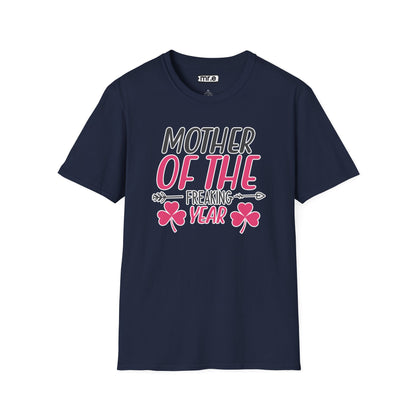 "Mother of the Year" Funny & Stylish Mom T-Shirt – Cute Sassy Motherhood Gift Tee for Real-Life Superheroes