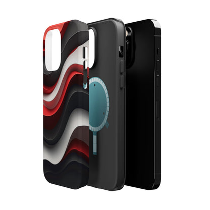 Statement Wave Phone Case - Aesthetic iPhone Case, Edgy Gift Idea, Trendy Summer Accessory