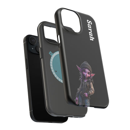 Personalized Elf Phone Case - Custom Name Aesthetic Y2K Gift | Cool Character Cases for Teens & Girls