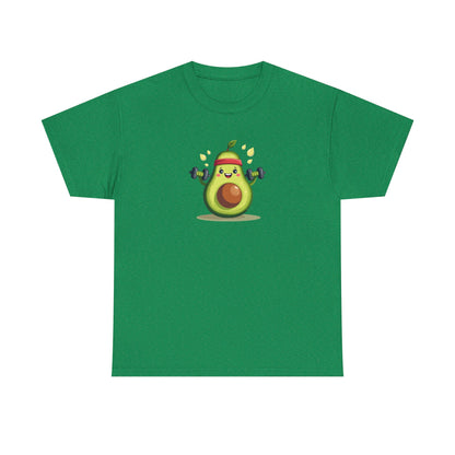 Funny Avocado Workout T-Shirt – “Swolecado” Gym Tee for Fitness Fans & Health Nuts