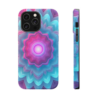 Cosmic Bloom iPhone Case - Galaxy Floral Design, Aesthetic Gift Idea