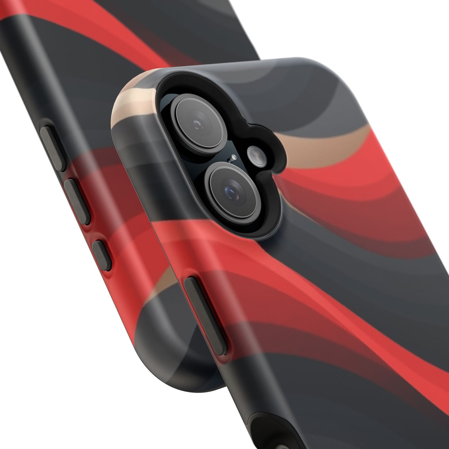 Dynamic Elegance Phone Case - Bold Wave Design | Trendy Aesthetic Gift Idea