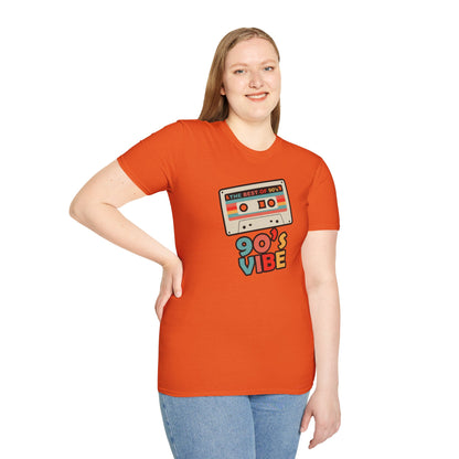 90’s Vibe T-Shirt – Cool Retro Cassette Design for 90s Fans