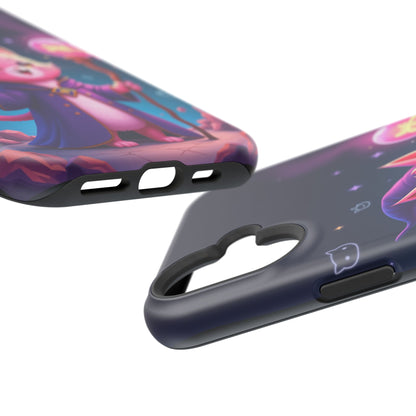 Magical Cat Sorcerer iPhone Case - Cute Fantasy Gift for Cat Lovers